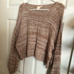 White crow sweater